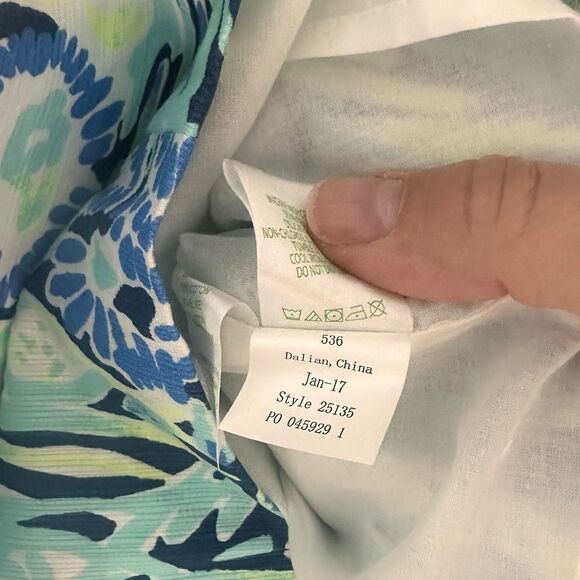Lilly Pulitzer Mila Shift Dress Indigo Sunset NWT - Picture 10 of 10